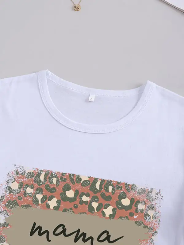 Refined Round-Neck Short-Sleeve Knit Cotton T-Shirt