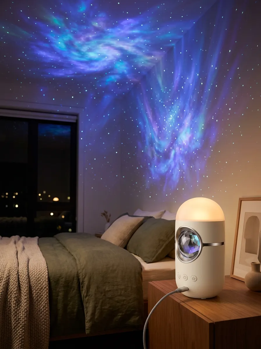 Galaxy Starry Sky Aurora Projection Night Light