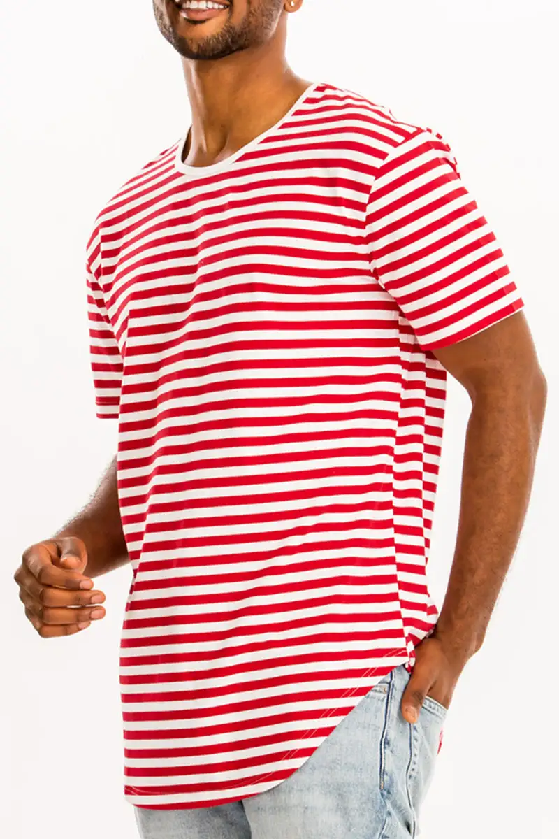 Black White Striped T-Shirt