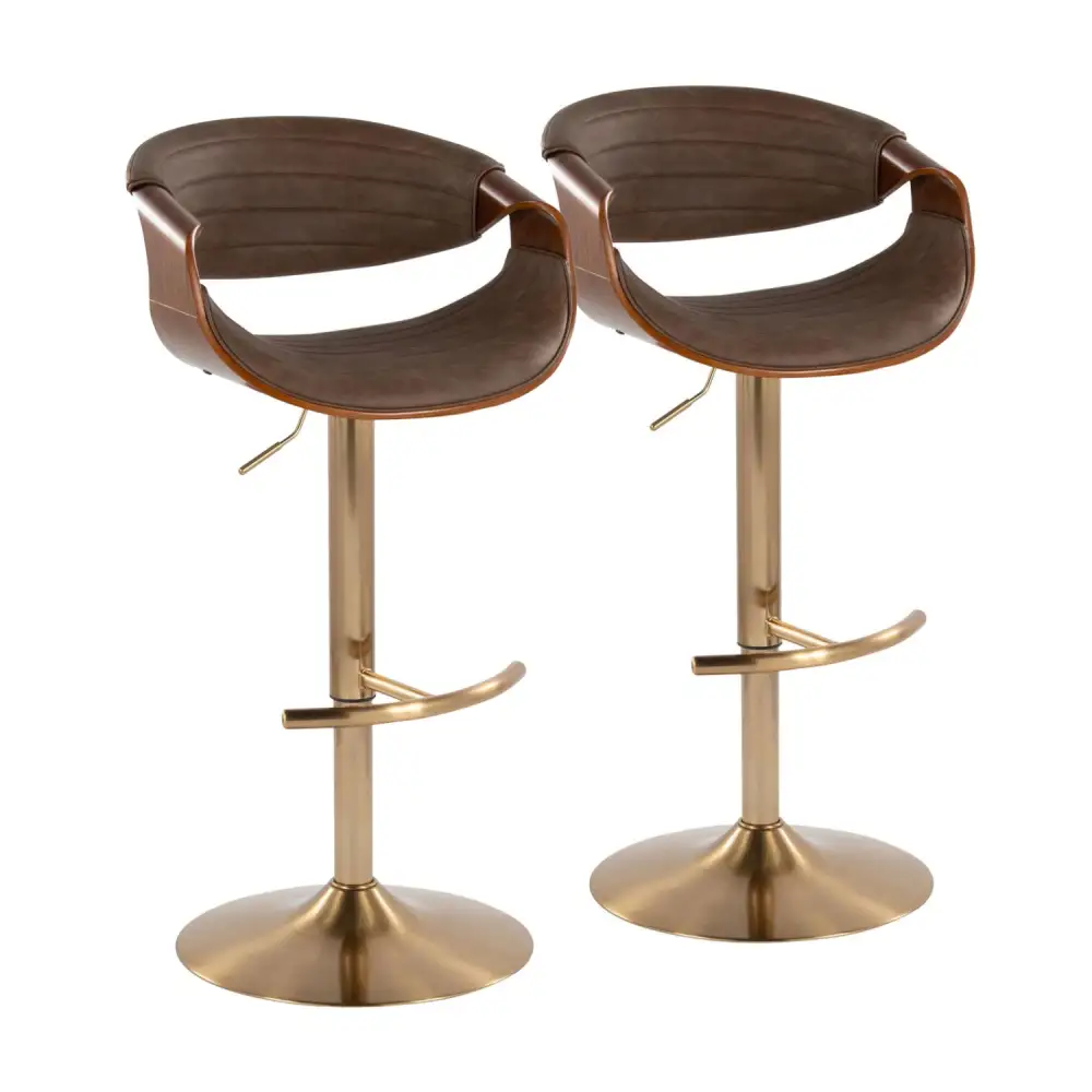 Modern Adjustable Swivel Bar Stool