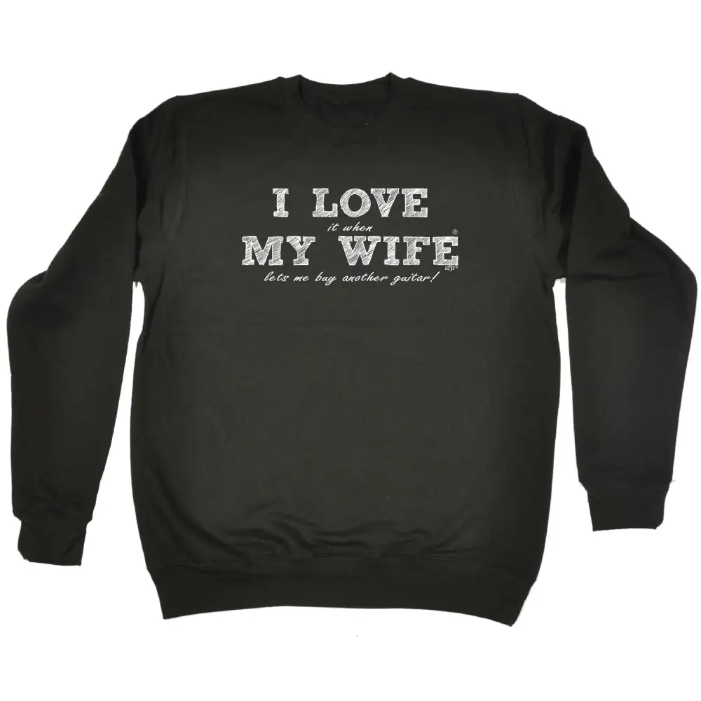 Guitar Habit Graphic Sweatshirt