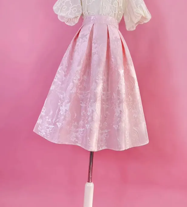 Casual Street Everyday Casual Embroidered Skirt