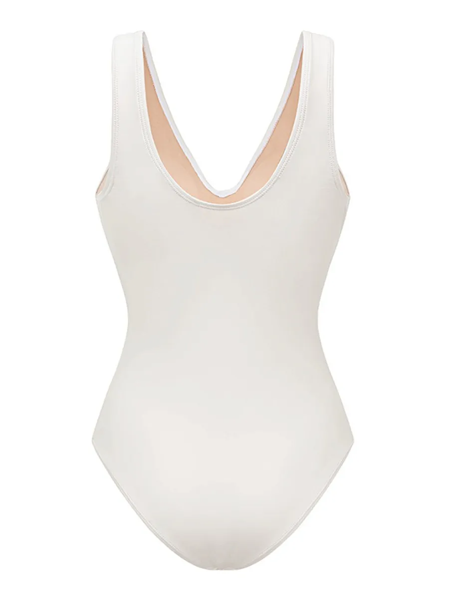 Lorelei Sexy Solid-Color Swimsuit Set