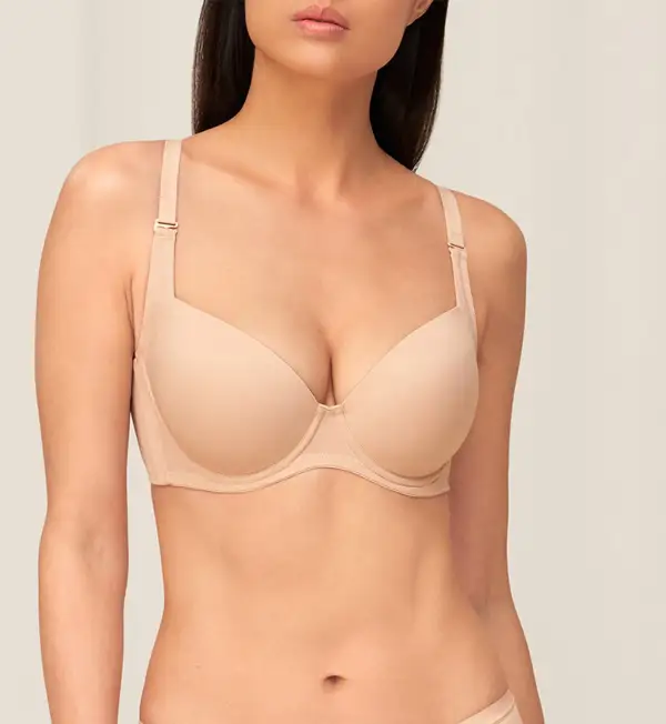 Women's Polished Wired Padded Breathable Bra