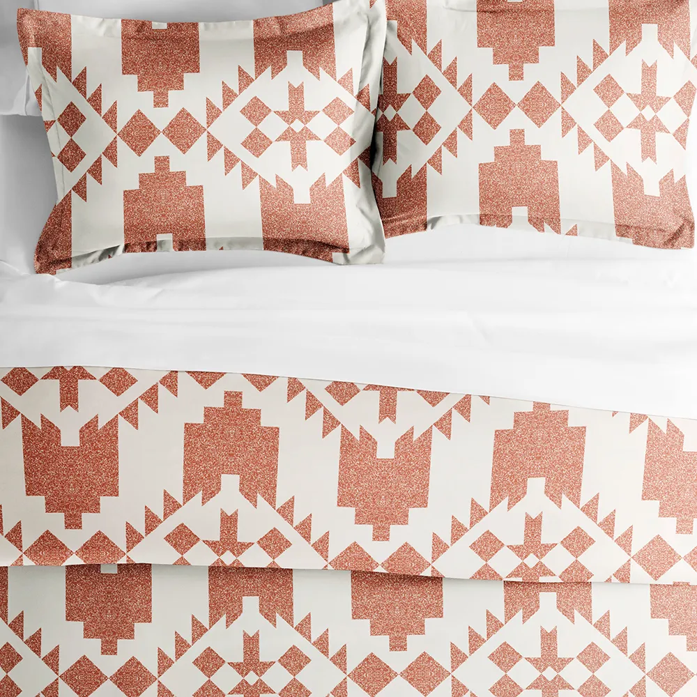 Diamond Pattern Duvet Cover Set