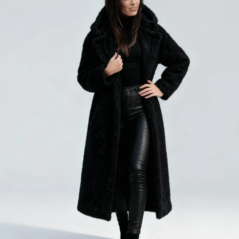Longline Hooded Women's Coat