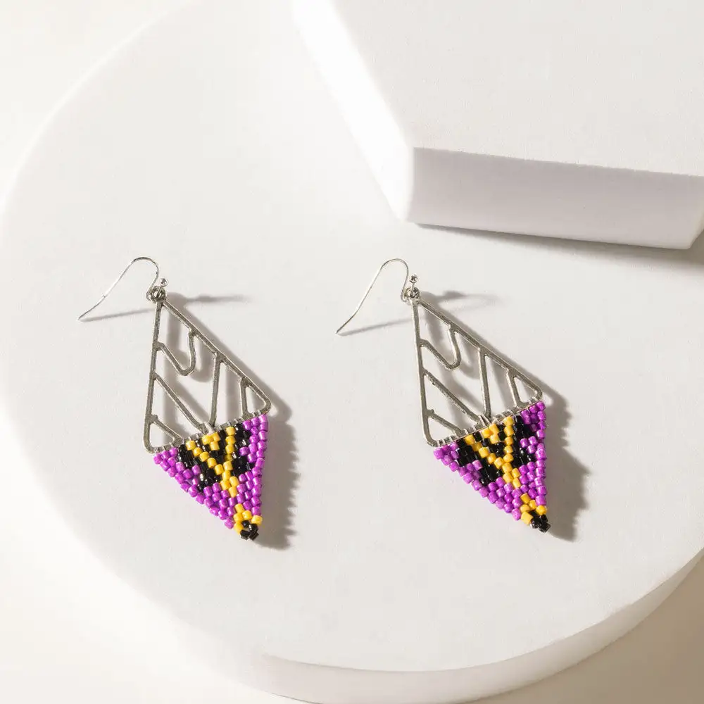 Subtle Artful Statement Earrings