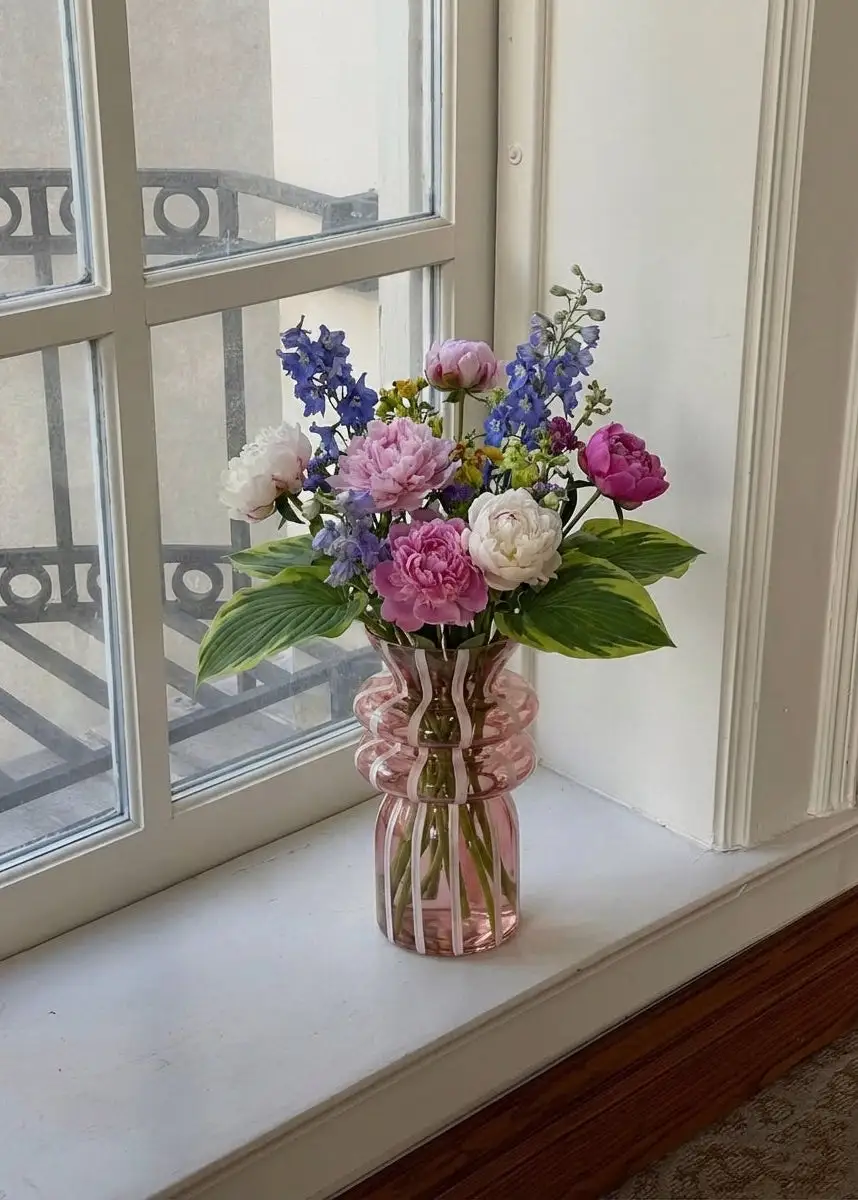 Strip Glass Vase Medium