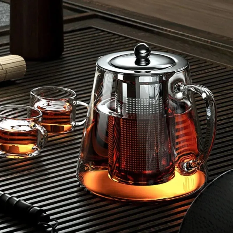Glass Tea Infuser Teapot