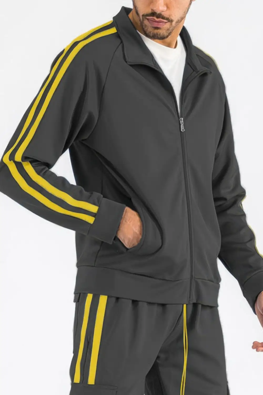 Double Stripe Track Jacket