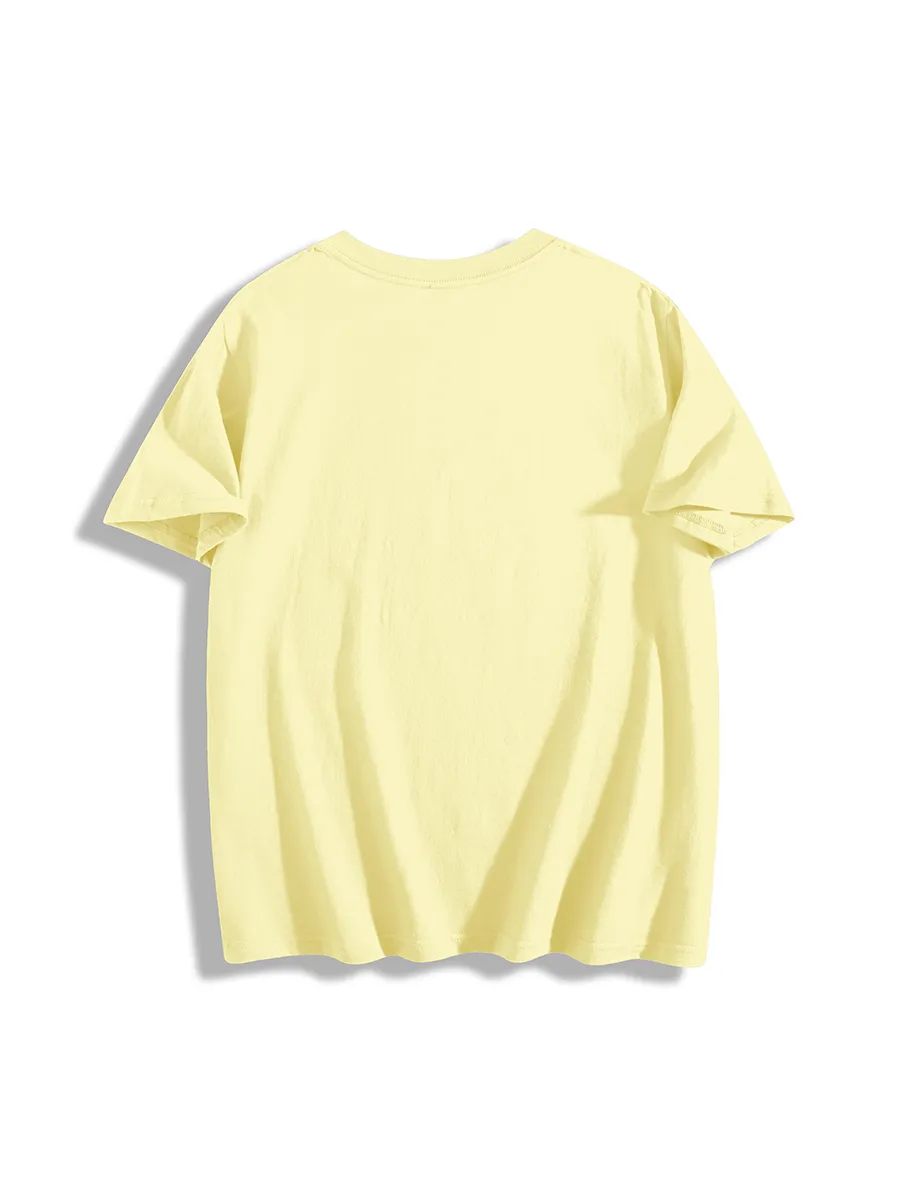 Fishing Character Graphic T-Shirt