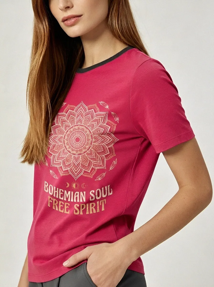 Bohemian Soul Mandala T-Shirt
