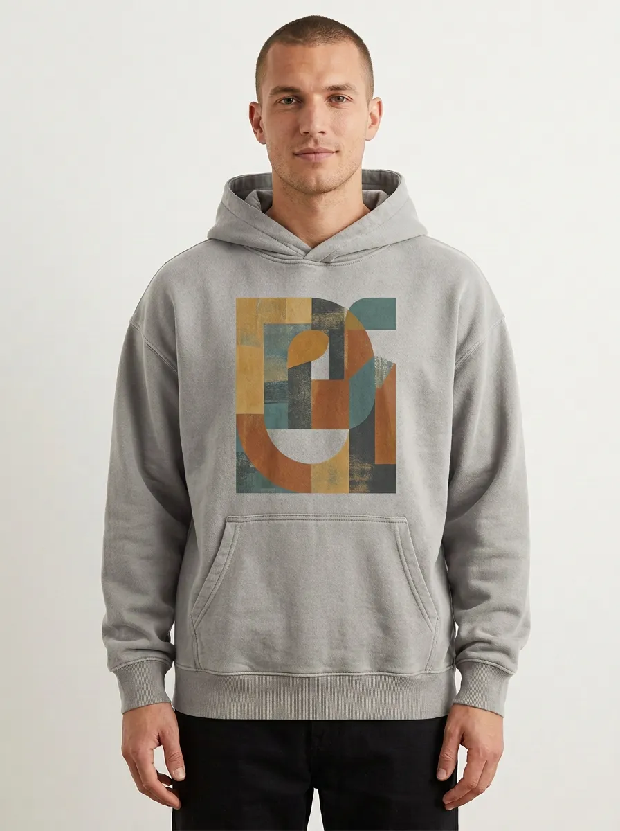Everyday Detail Abstract Geometric Art Hoodie
