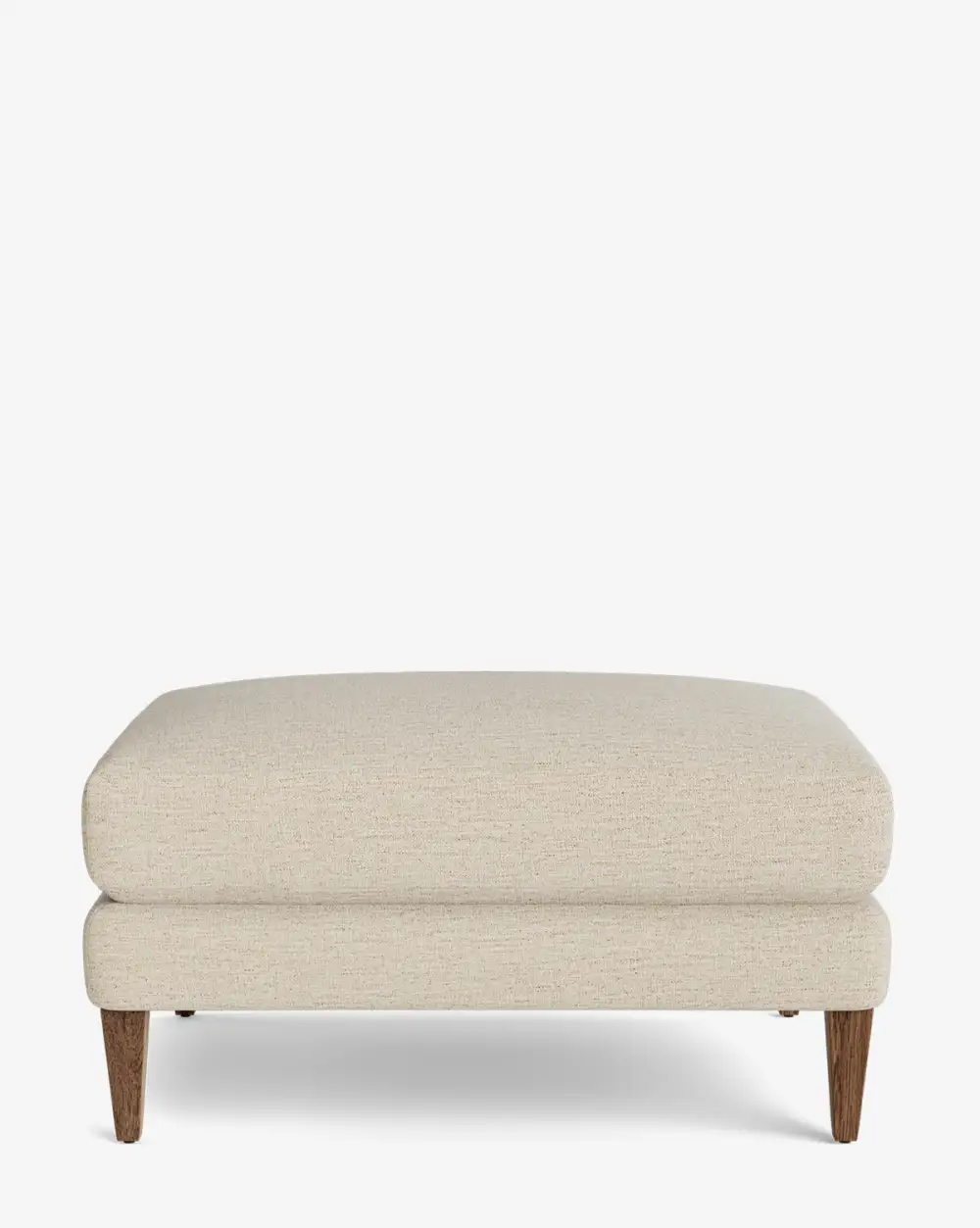Modern Oak Ottoman