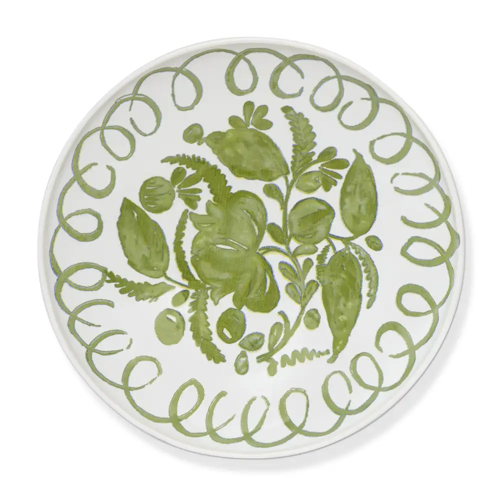 Relaxed Ceramic Dessert Plate For Casual Dining