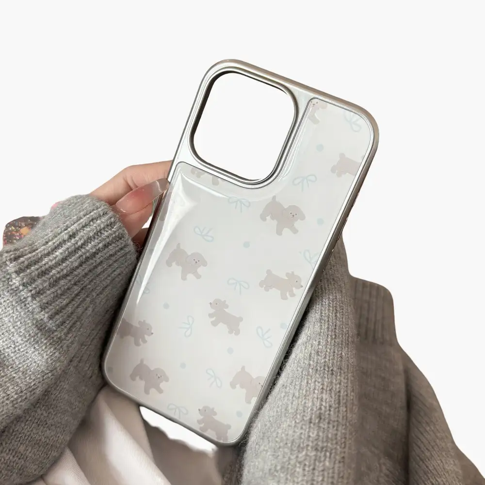 Bow Puppy Phone Case