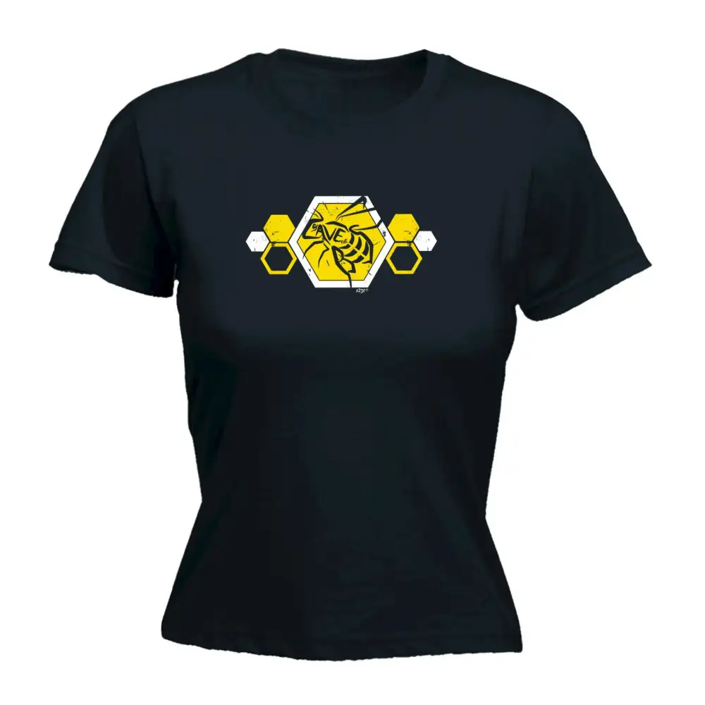 Save Bees Graphic Fitted Tee