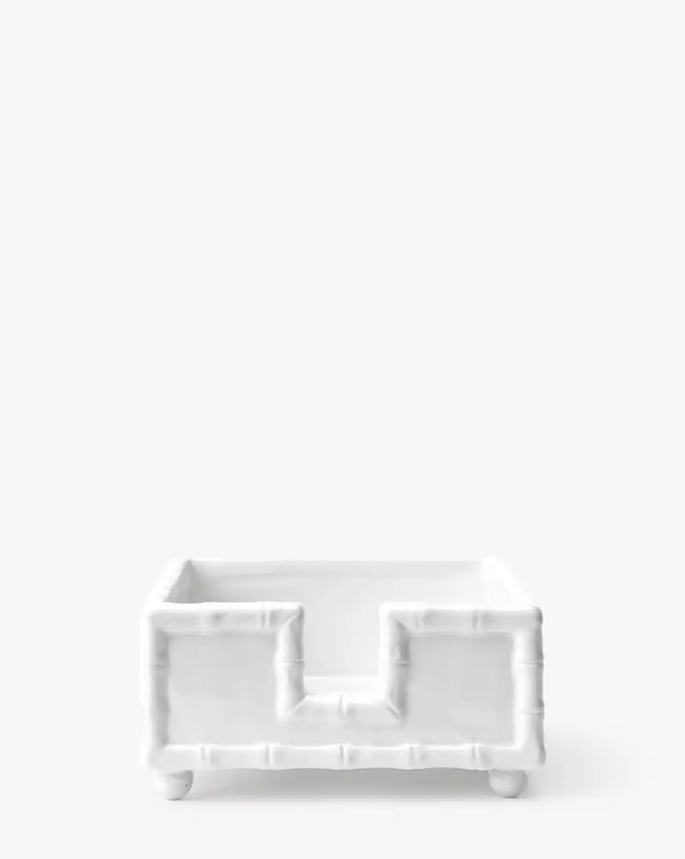 Textured Ceramic Napkin Holder