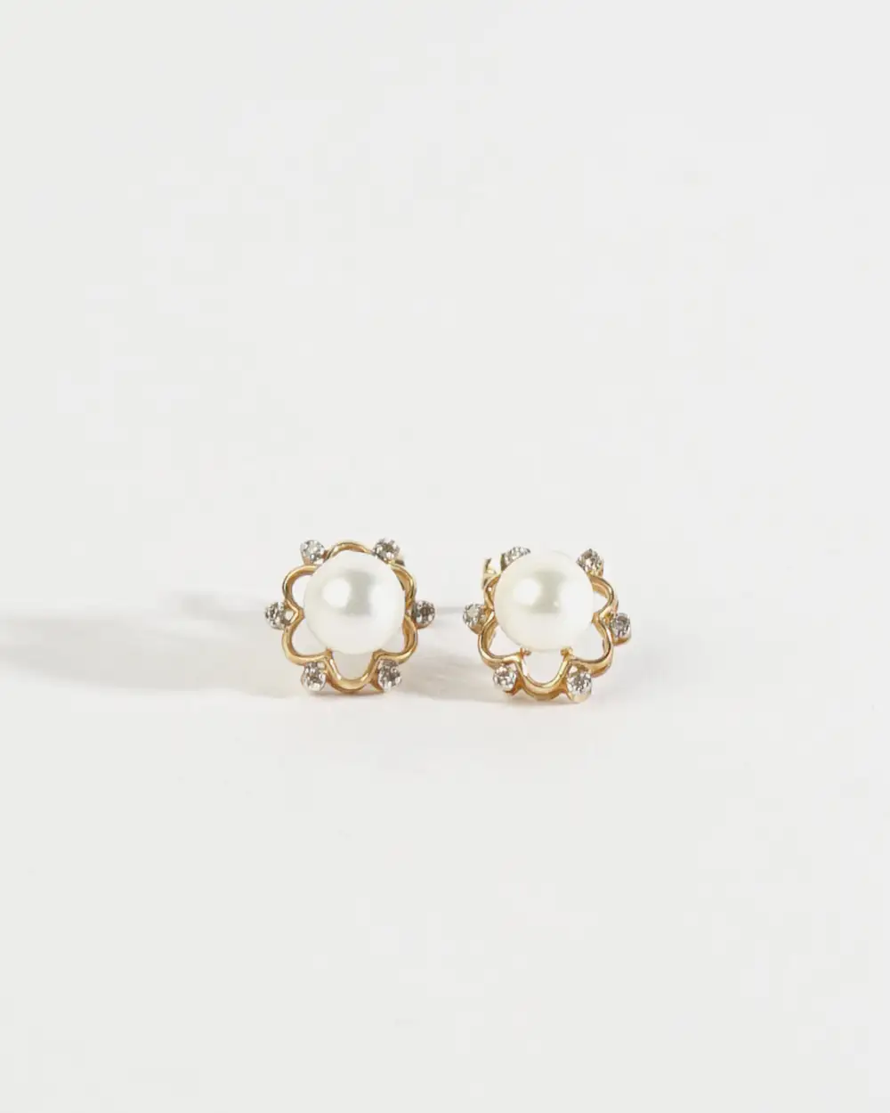 Pearl Diamonds Earrings