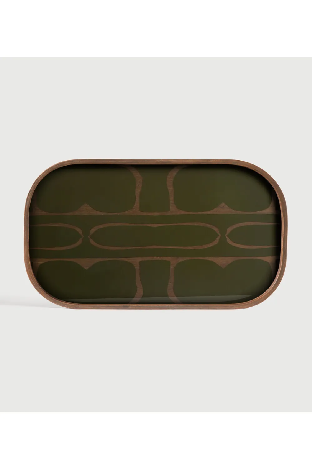 Hand-printed Glass Valet Tray