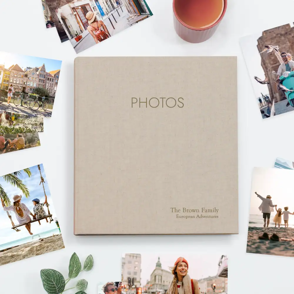 Keepsake Linen Photo Binder