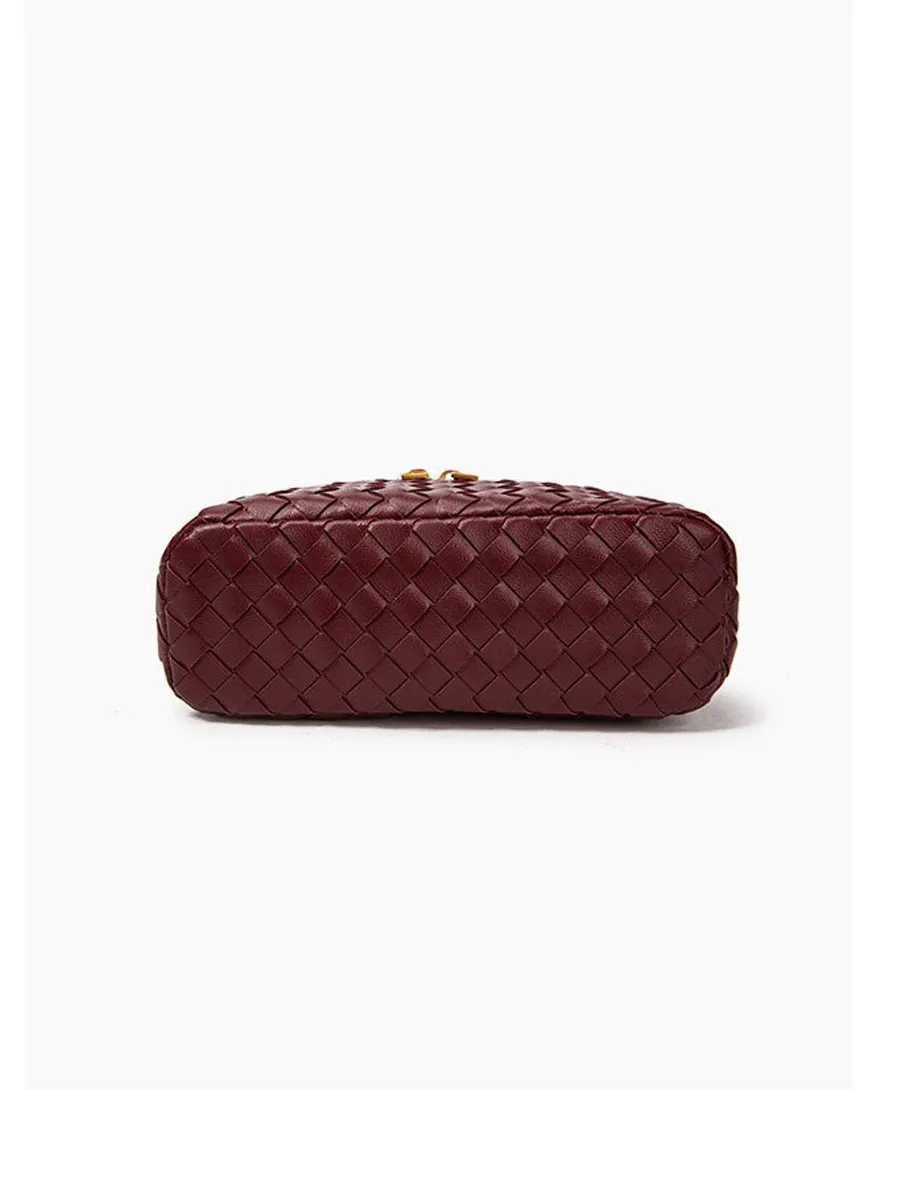 Cecelia Hand-Woven Box Bag
