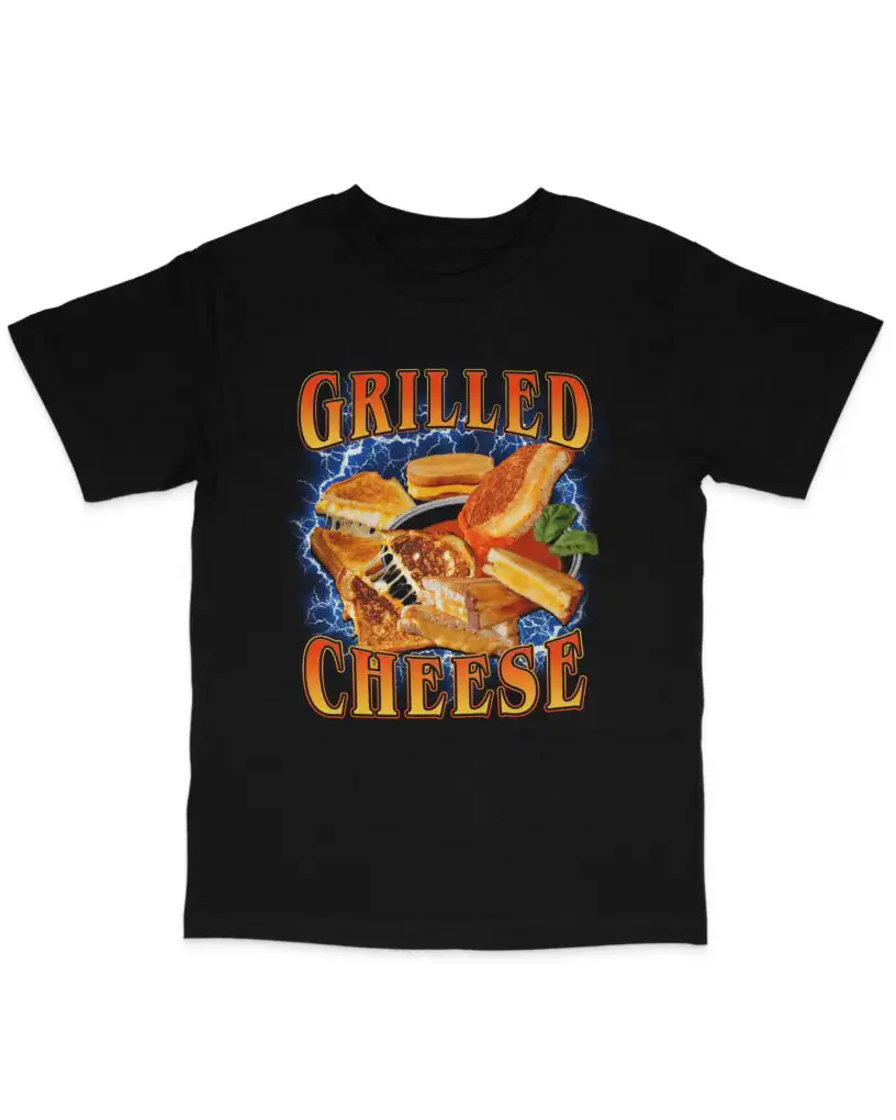 Grilled Cheese Cotton Graphic Tee