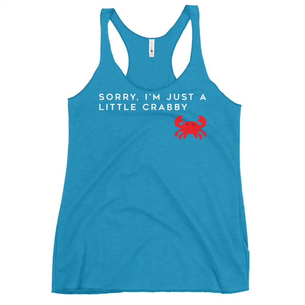 Crabby Print Racerback Tank