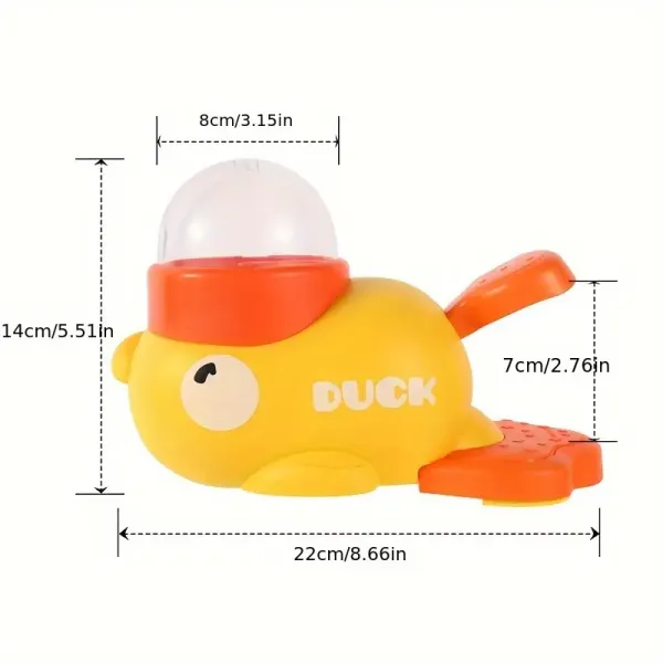 Interactive Push Type Dog Feeding Dispenser Toy