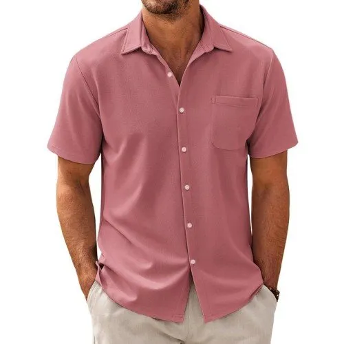 Cotton Relaxed Button Shirt