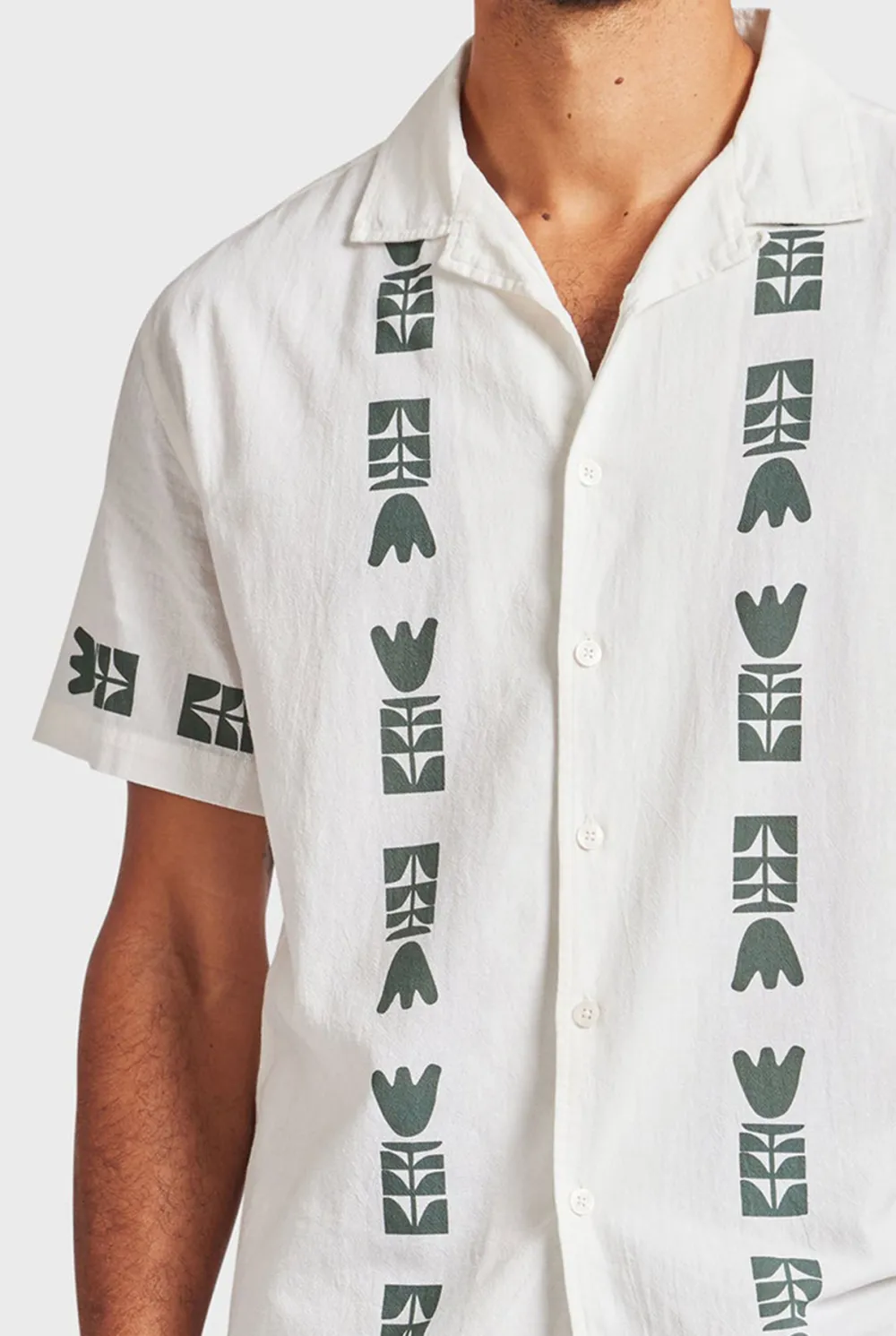 Casual Vacation Camp Collar Short Sleeve Shirt