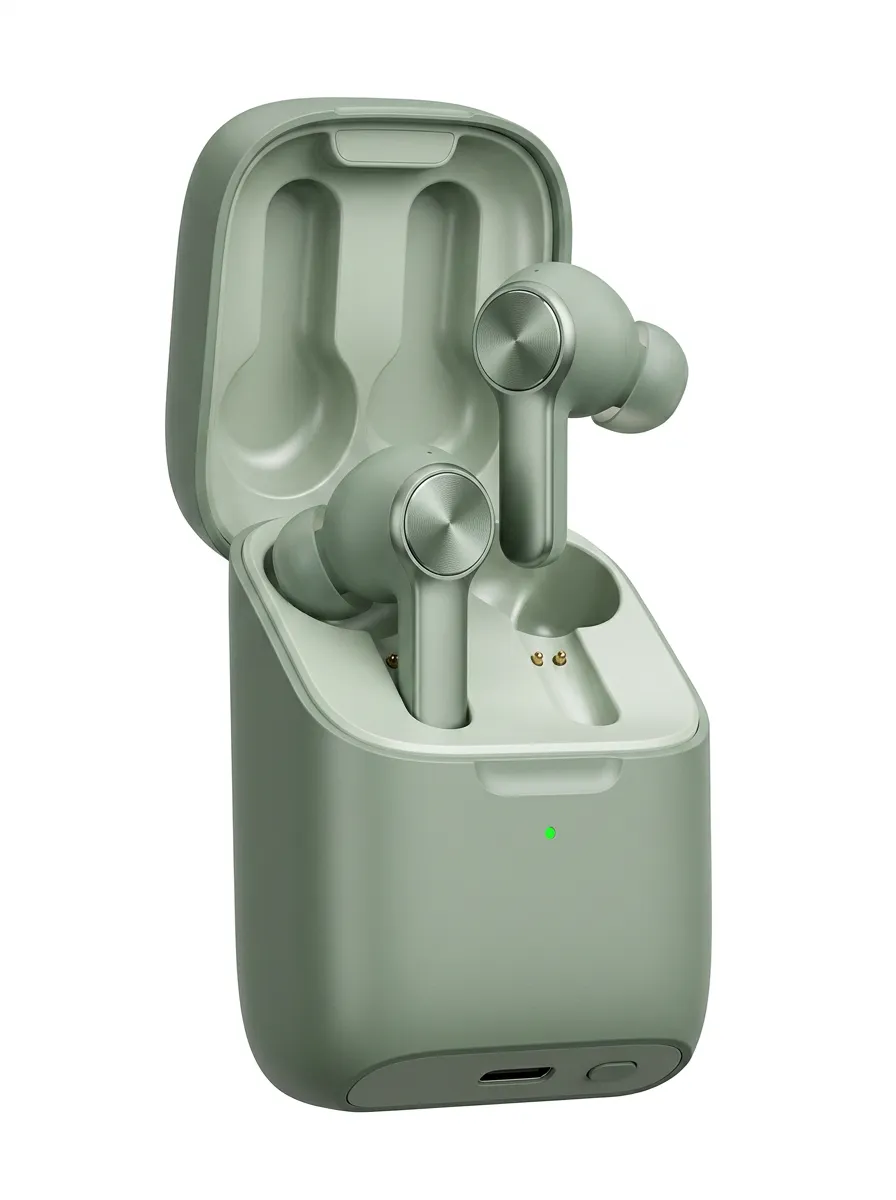 Travel-Friendly Minimalist Wireless Earbuds