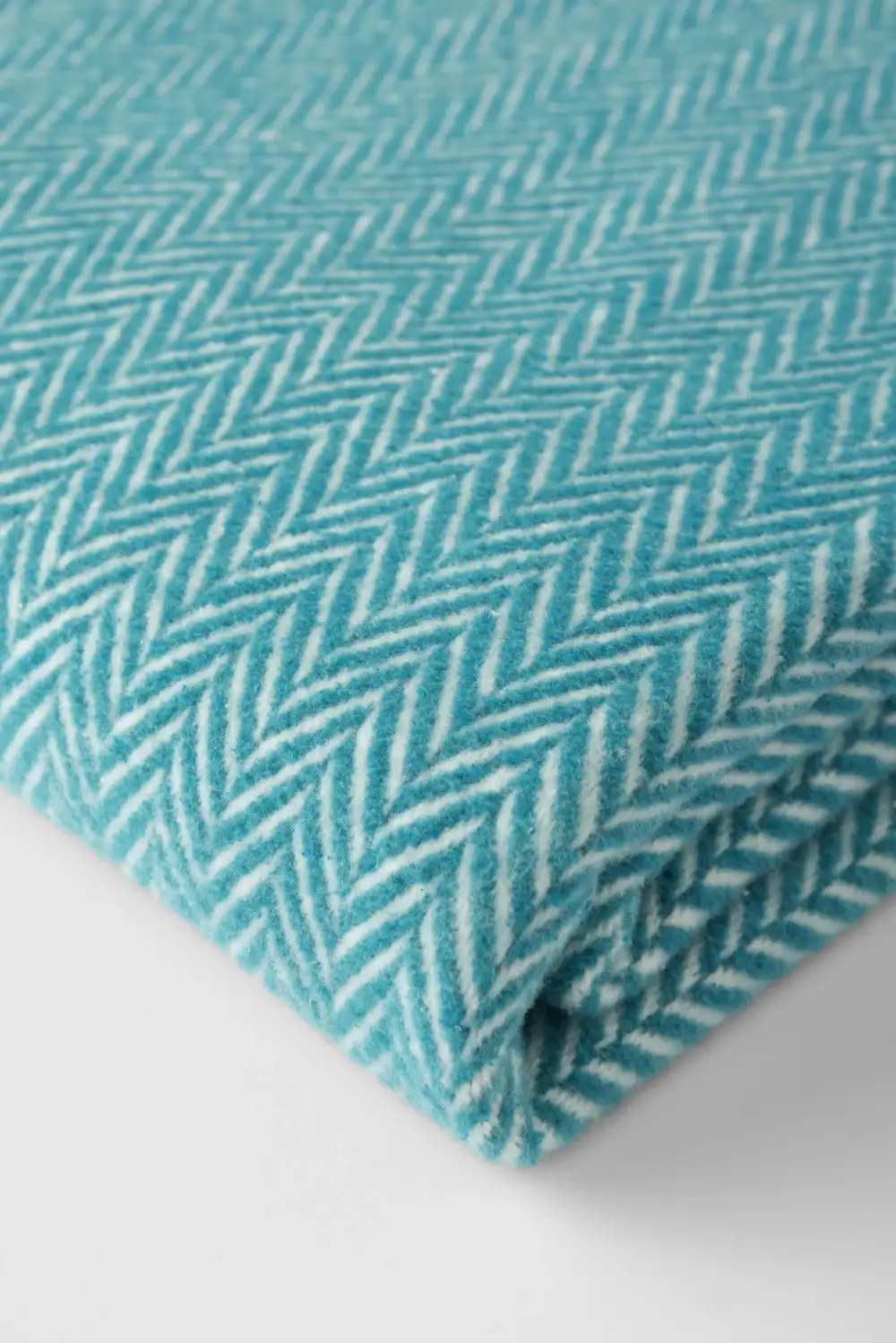 Textured Cotton Blend Throw