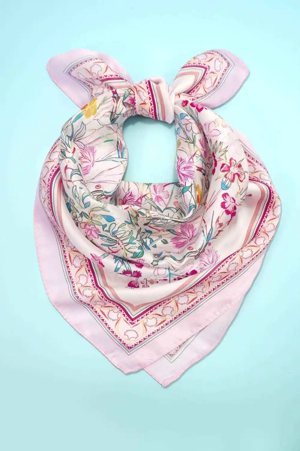 Botanical Border Fashion Scarf
