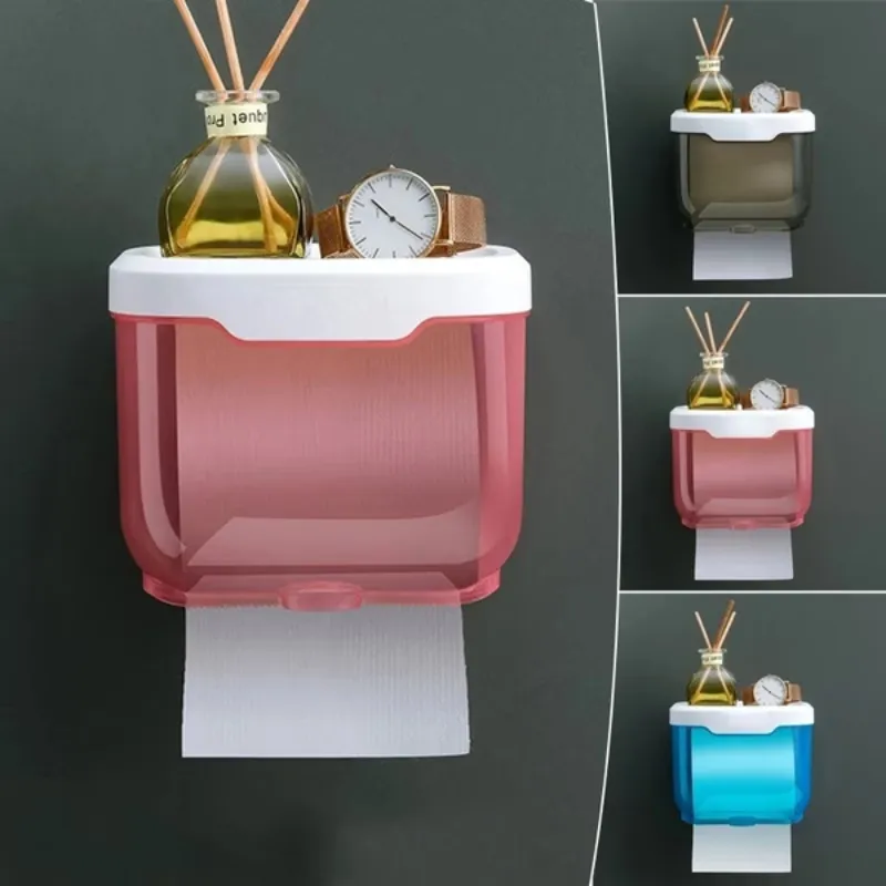Multi-Function Toilet Paper Holder