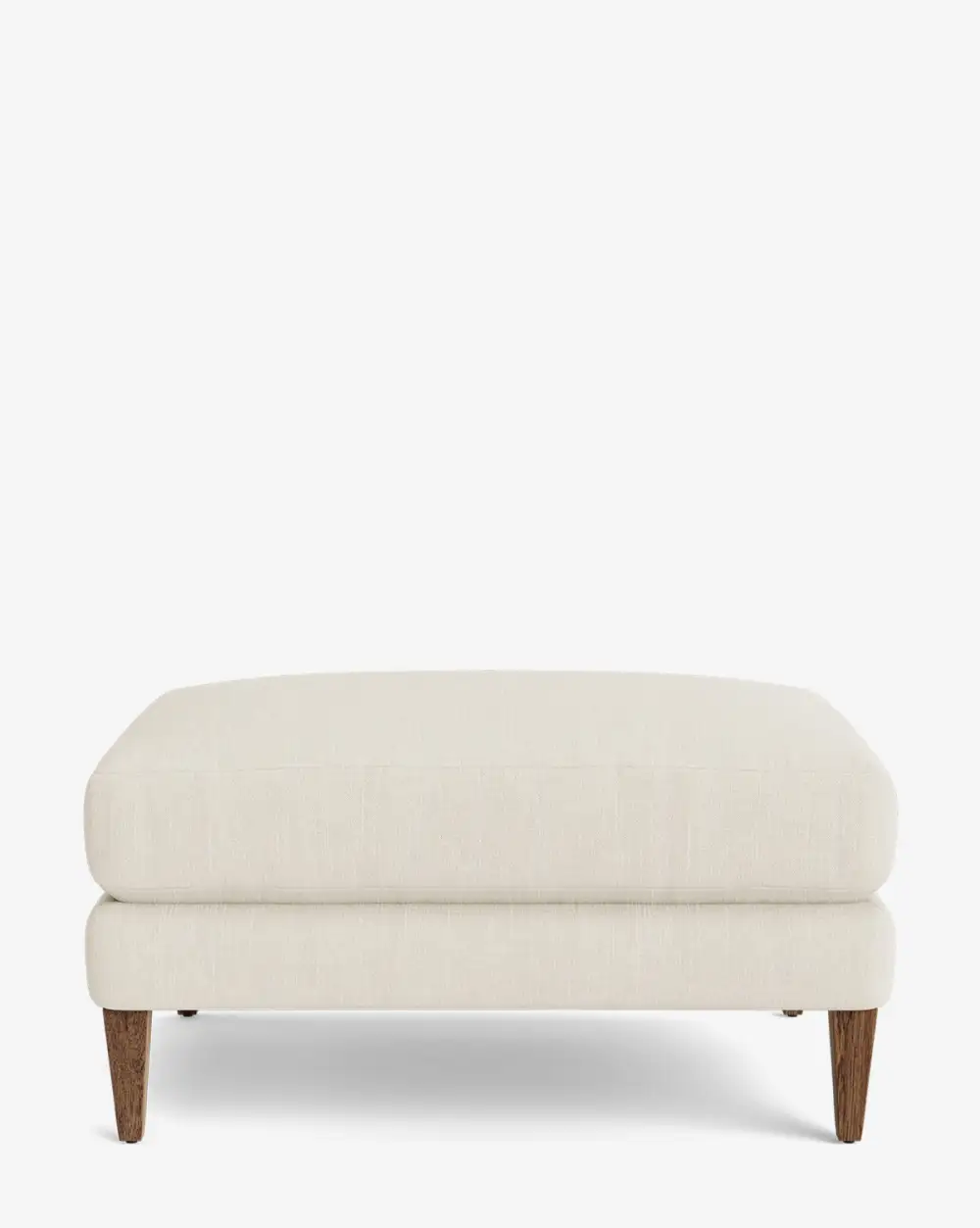 Modern Oak Ottoman