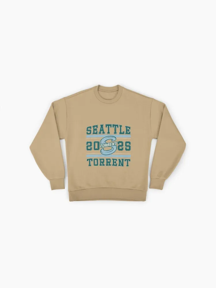 Retro Hockey Team Graphic Sweatshirt