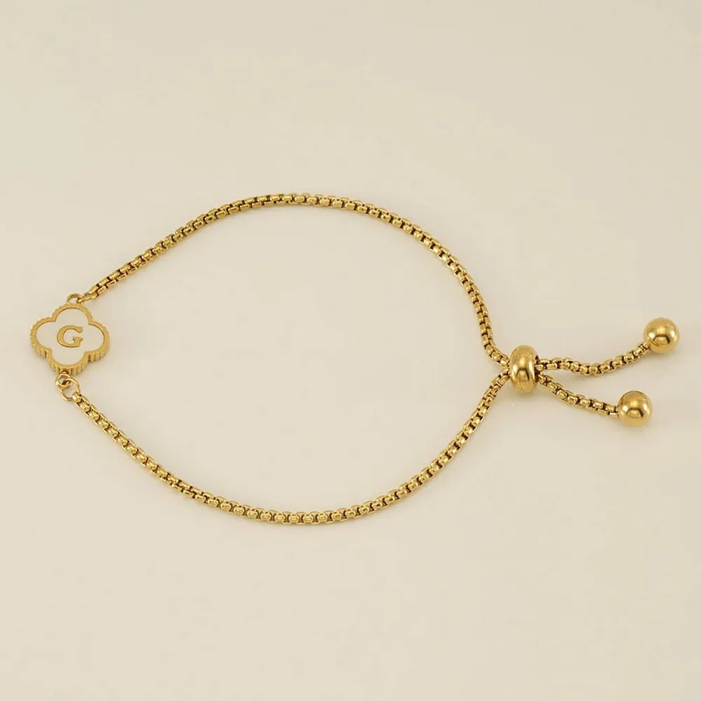 Adjustable Shell Charm Bracelet