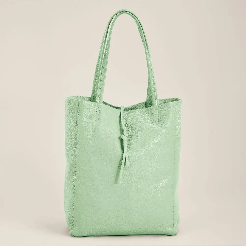 Relaxed Leather Tote Bag