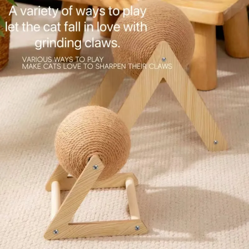 Cat Scratching Ball Toy