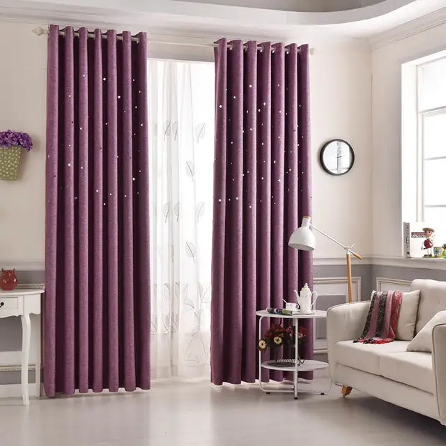 Star Sheer Curtain Panel