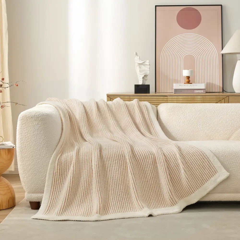 Layered Ribbed Blanket