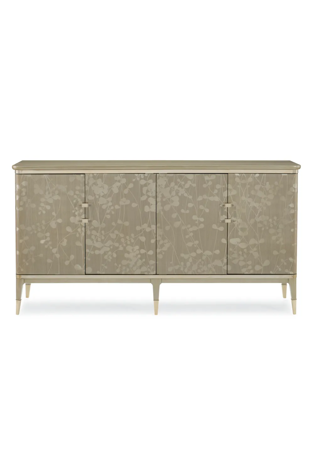 Fluted Storage Decorative Storage Sideboard