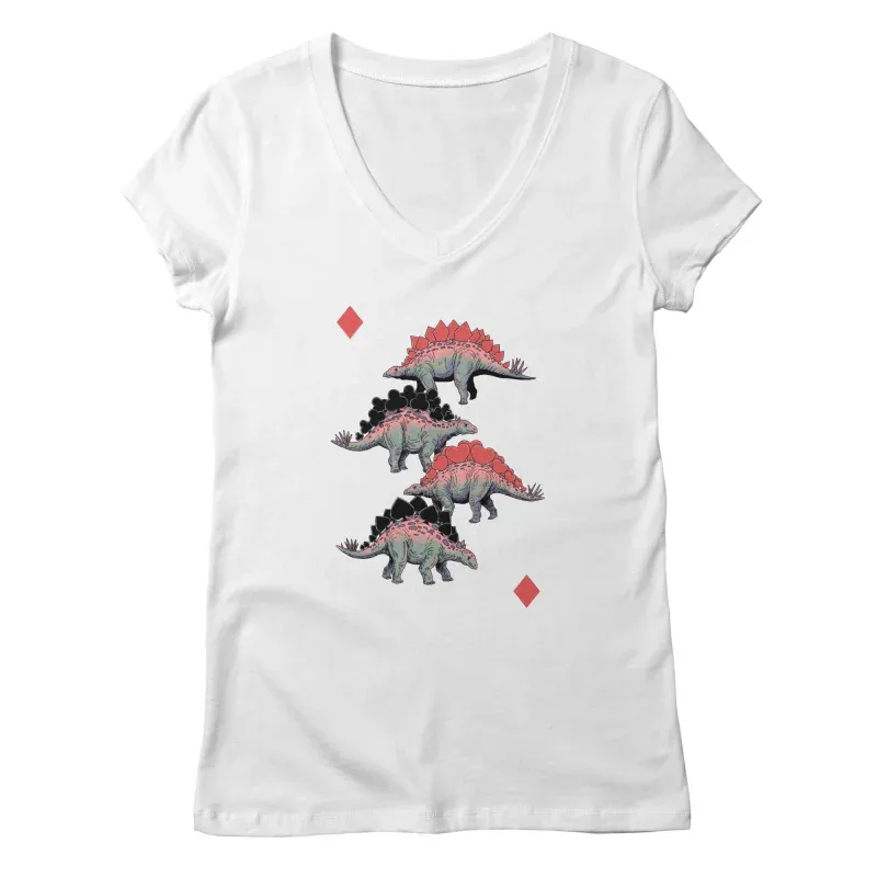 Dinosaur V-Neck Tee