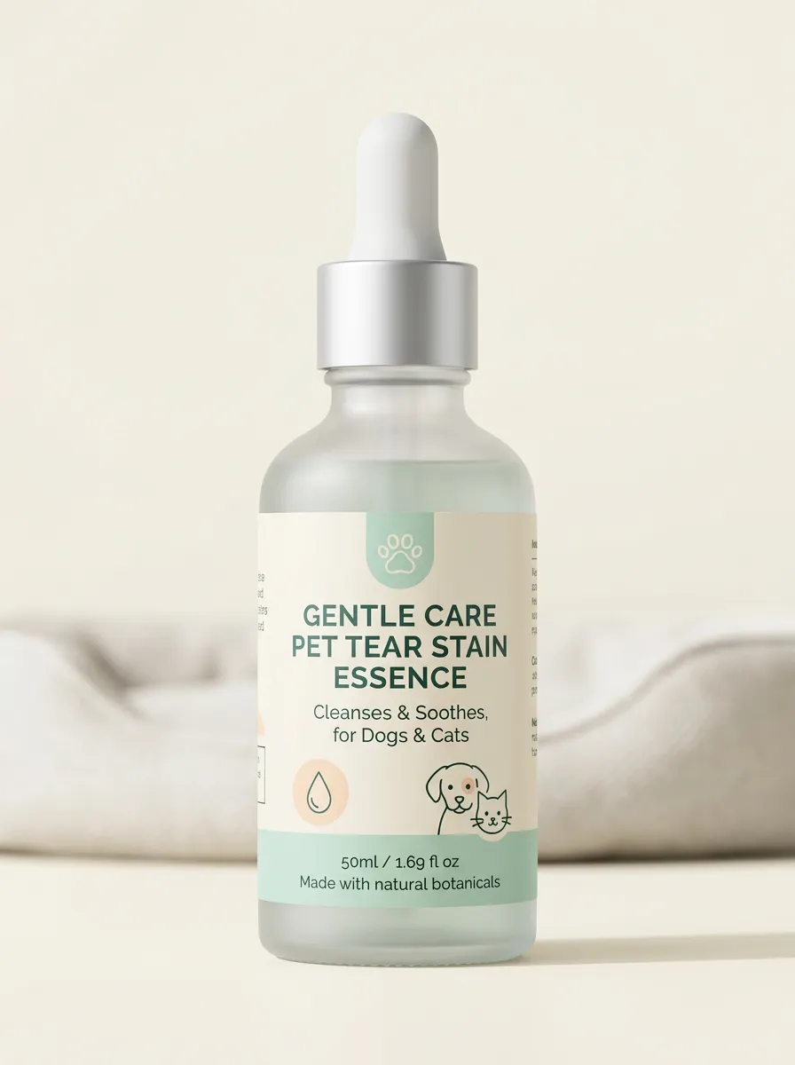 Pet Care Paw Print Gentle Care Pet Tear Stain Care Grooming Serum