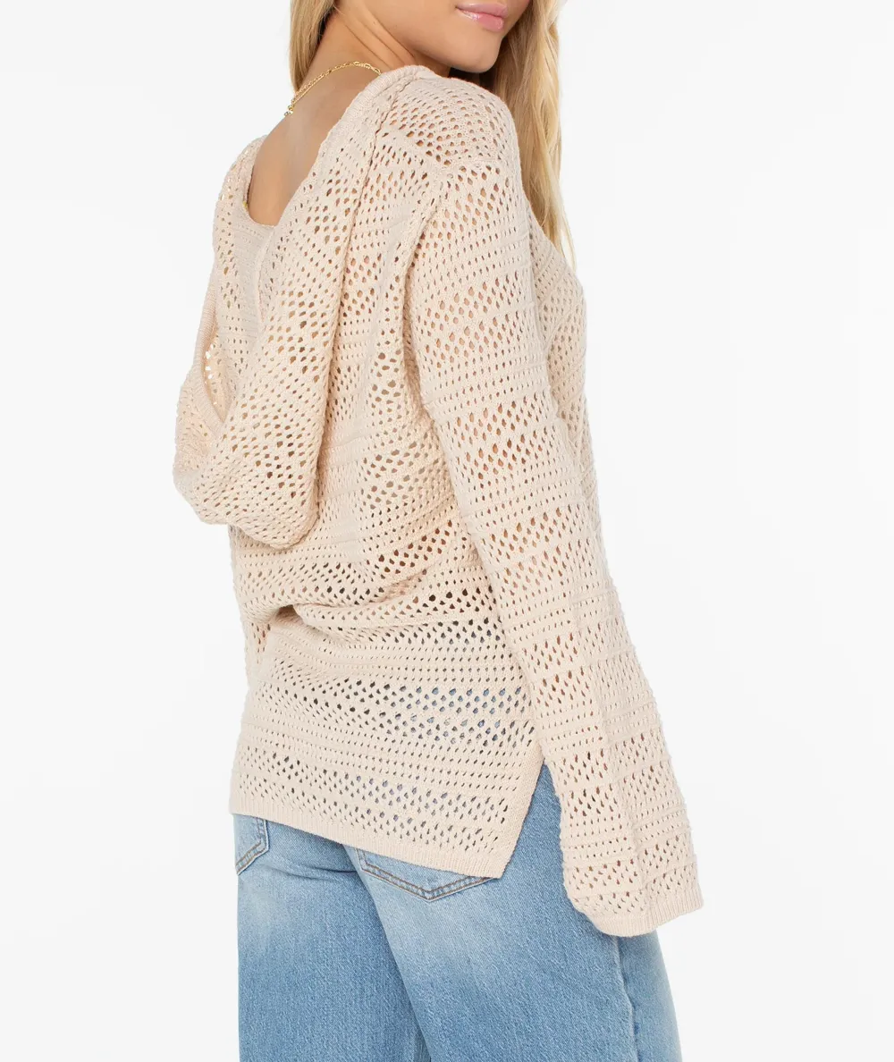 Women's Knitted Hooded Sweater