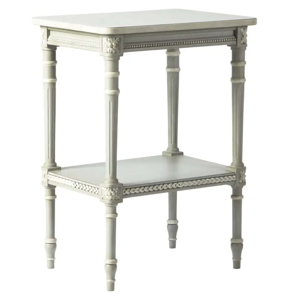 Textured Clean Line Classic Side Table