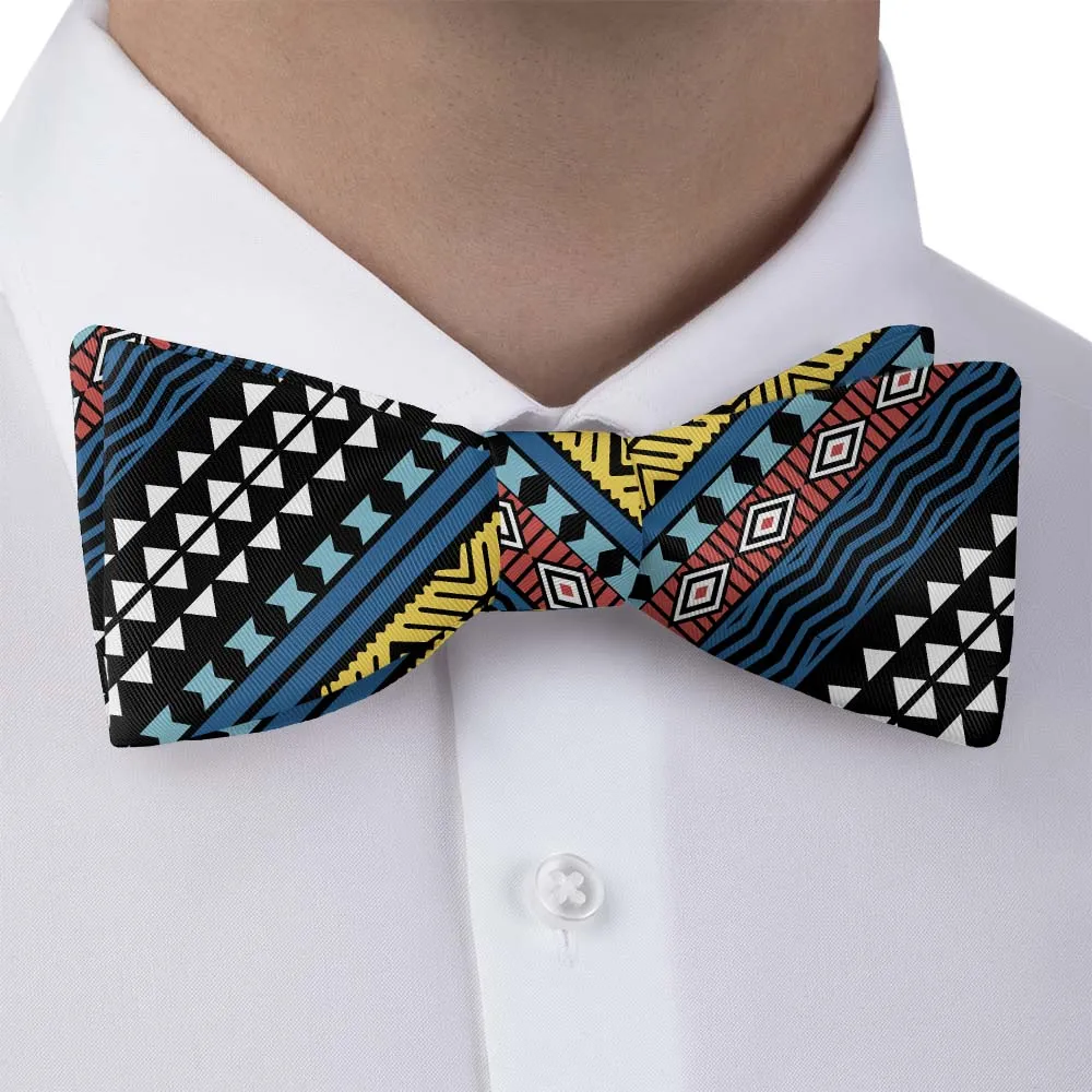 Mawmbe Geo Pattern Bow Tie