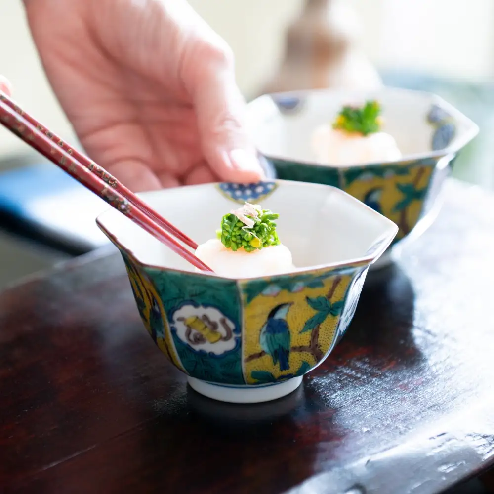 Hand-Painted Side Bowl Set