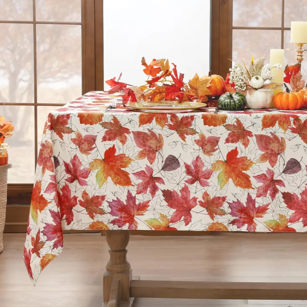 Autumn Maple Leaf Tablecloth